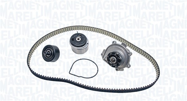 MAGNETI MARELLI Wasserpumpe + Zahnriemensatz 341406350001 für CHEVROLET ALFA ROMEO Fiat