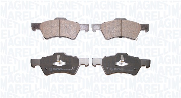 Magneti Marelli Bremsbelagsatz, Scheibenbremse 363916061419 Für Chrysler Dodge Jeep