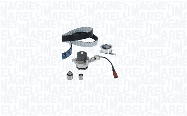MAGNETI MARELLI Wasserpumpe + Zahnriemensatz 341406720001 für VW SEAT