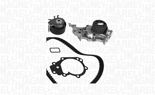 Magneti Marelli Wasserpumpe + Zahnriemensatz 341406680001 Für Nissan Dacia Renault