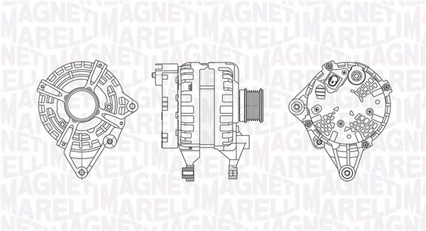 Magneti Marelli Generator 063737663210 Für Mercedes