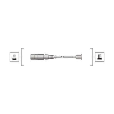 MAGNETI MARELLI Zündleitungssatz 941319170086