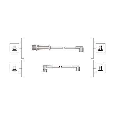 MAGNETI MARELLI Zündleitungssatz 941319170090