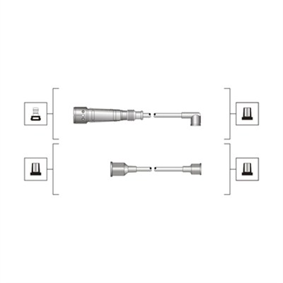 MAGNETI MARELLI Zündleitungssatz 941319170011