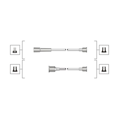 MAGNETI MARELLI Zündleitungssatz 941319170107