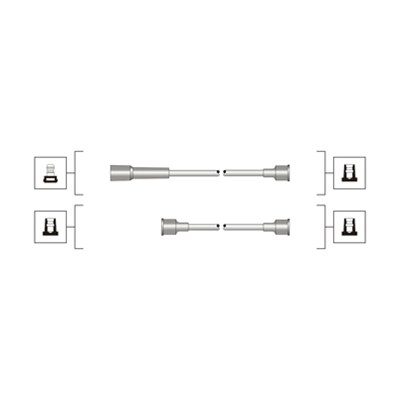 MAGNETI MARELLI Zündleitungssatz 941319170109