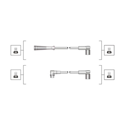 MAGNETI MARELLI Zündleitungssatz 941319170024