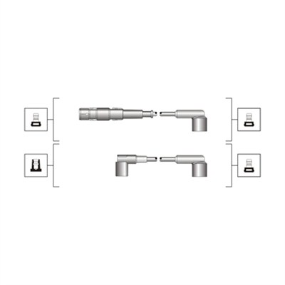 MAGNETI MARELLI Zündleitungssatz 941319170048