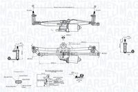 MAGNETI MARELLI Scheibenreinigungsanlage, Art.-Nr. 064351747010