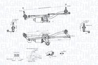 MAGNETI MARELLI Scheibenreinigungsanlage, Art.-Nr. 064351764010