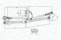 MAGNETI MARELLI Scheibenreinigungsanlage, Art.-Nr. 064351765010