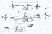 MAGNETI MARELLI Scheibenreinigungsanlage, Art.-Nr. 064351768010
