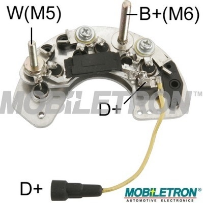 MOBILETRON Gleichrichter, Generator rl06h 115mm für Ford