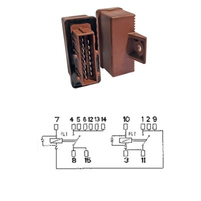 MEAT & DORIA Relais, Kraftstoffpumpe 73240109 für Citroën/Peugeot LANCIA