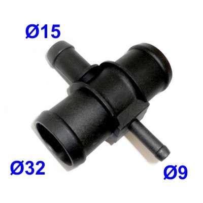 Für MEAT & DORIA MD93247 Coolant Flange MD93247 Cooling system stub-pipe fits: - Bild 4