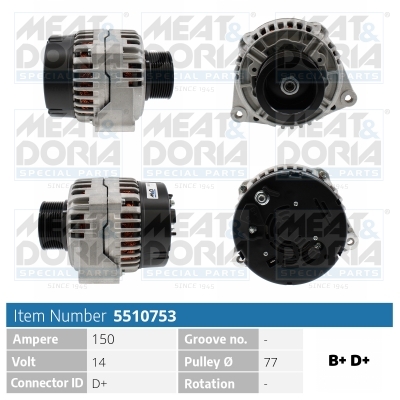 Meat & Doria 5510753 Für Mercedes