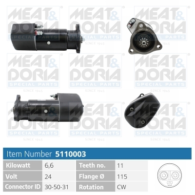 Meat & Doria 5110003 Für Iveco Lancia Daf