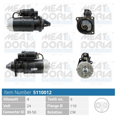 MEAT & DORIA 5110012 für Iveco LANCIA
