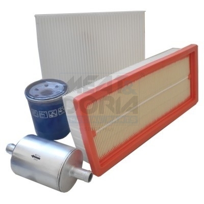 Meat & Doria Filter-Satz Fkfia081 Für Ford Opel Vaughall Lancia Gm Volvo Abarth Chrysler Citroën/Peugeot Honda Isuzu Mazda Mitsubishi Nis