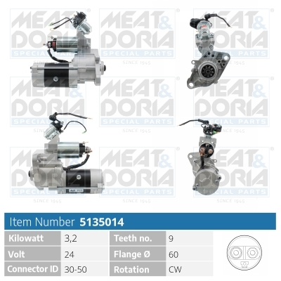 MEAT & DORIA 5135014 für KIA MITSUBISHI