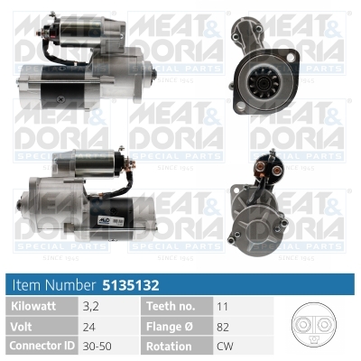 MEAT & DORIA 5135132 für MITSUBISHI