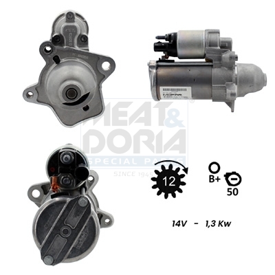 MEAT & DORIA Starter 5010923g für LANCIA