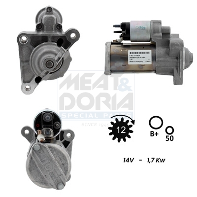 Meat & Doria Starter 5010968G Für Citroën/Peugeot