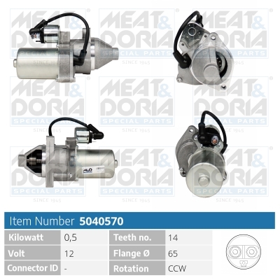 MEAT & DORIA 5040570 für HONDA