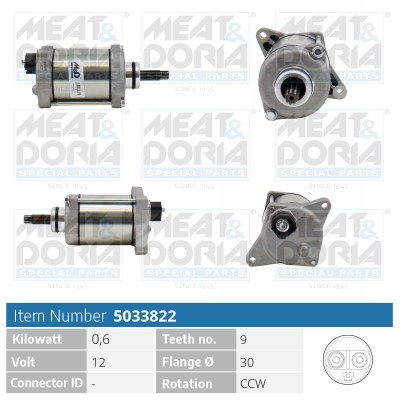 MEAT & DORIA 5033822 für HONDA