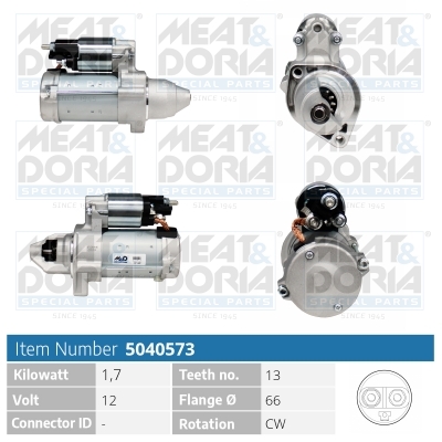 MEAT & DORIA Starter 5040573 für Mercedes