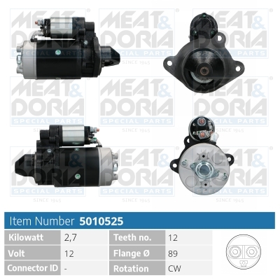 Meat & Doria Starter 5010525 Für Volvo Ford