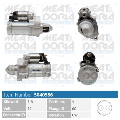 Meat & Doria Starter 5040586 Für Bmw
