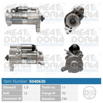 MEAT & DORIA Starter 5040630 für ROVER