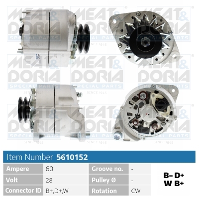 MEAT & DORIA 5610152 für Volvo