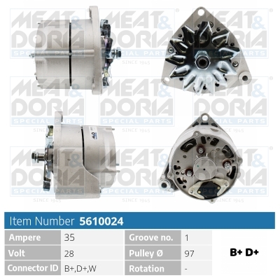 MEAT & DORIA 5610024 für Mercedes MAN