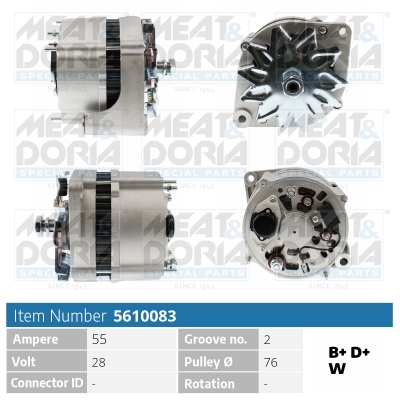 MEAT & DORIA 5610083 für Ford MAN