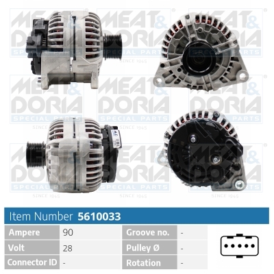 MEAT & DORIA 5610033 für Iveco
