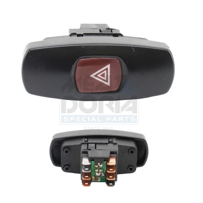 Meat & Doria Warnblinkschalter 23667 Für Lancia