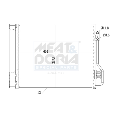 Meat & Doria 991260 Für Mercedes