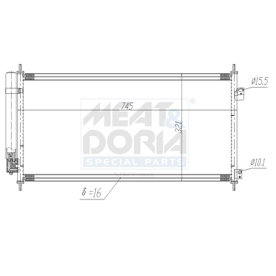 MEAT & DORIA 991202 für HONDA