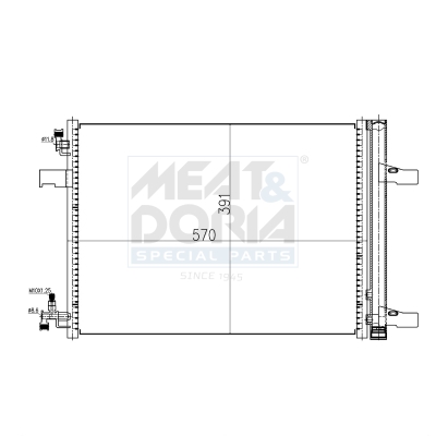 Meat & Doria 991055 Für Gm Opel