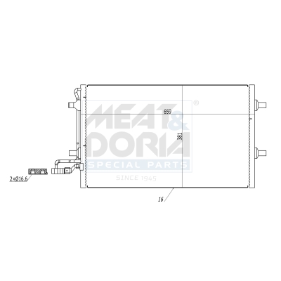 Meat & Doria 991047 Für Volvo