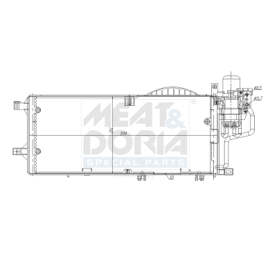 MEAT & DORIA 991107 für Opel GM