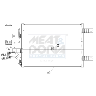 MEAT & DORIA 991083 für Opel GM