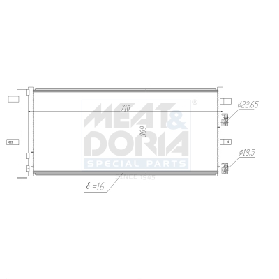 MEAT & DORIA 991291 für Ford