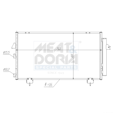 Meat & Doria 991043 Für Toyota