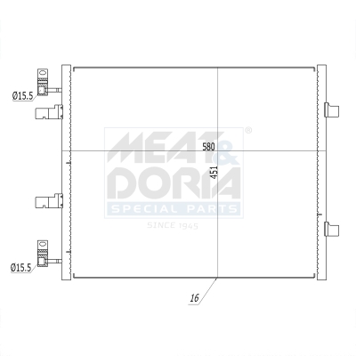 Meat & Doria 991161 Für Opel