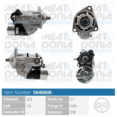 MEAT & DORIA 5040608 für ISUZU DAEWOO