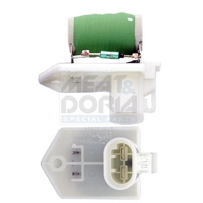 MEAT & DORIA Vorwiderstand, Elektromotor-Kühlerlüfter 667415  für ALFA ROMEO JEEP FIAT LANCIA CHRYSLER K68202035AA 51926262