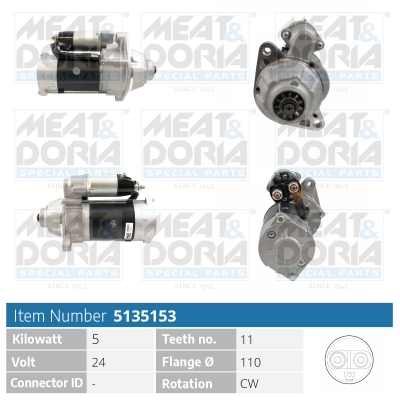 Meat & Doria 5135153 Für Kia Mitsubishi